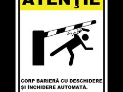 Placuta pentru corp bariera cu deschidere si inchidere automata